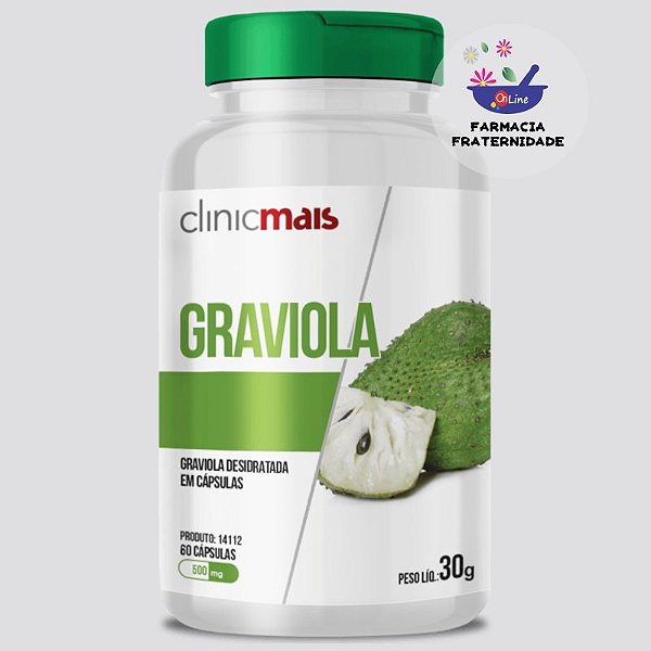 Graviola 500 mg 60 Cápsulas