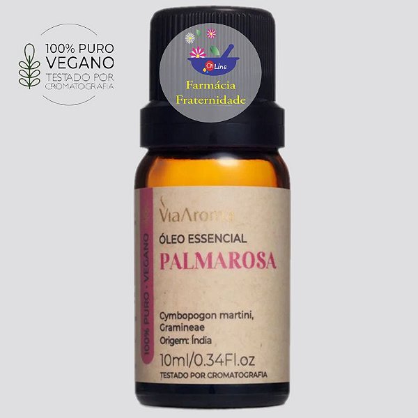 Óleo Essencial de Palmarosa 10 ml