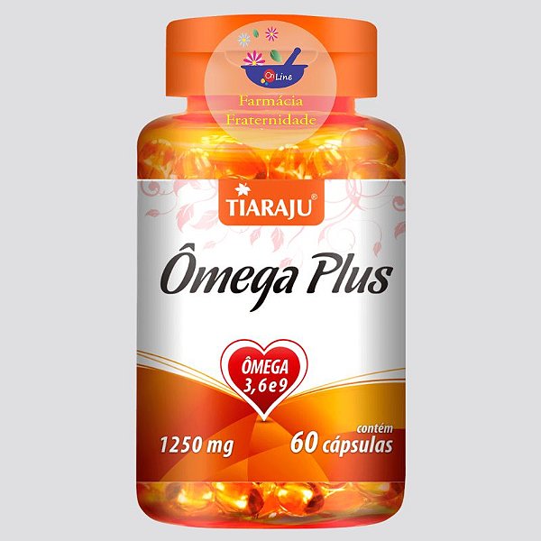 Ômega Plus 1250 mg 60 Cápsulas
