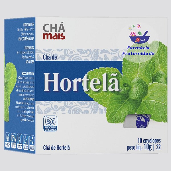 Chá de Hortelã 10 Sachês