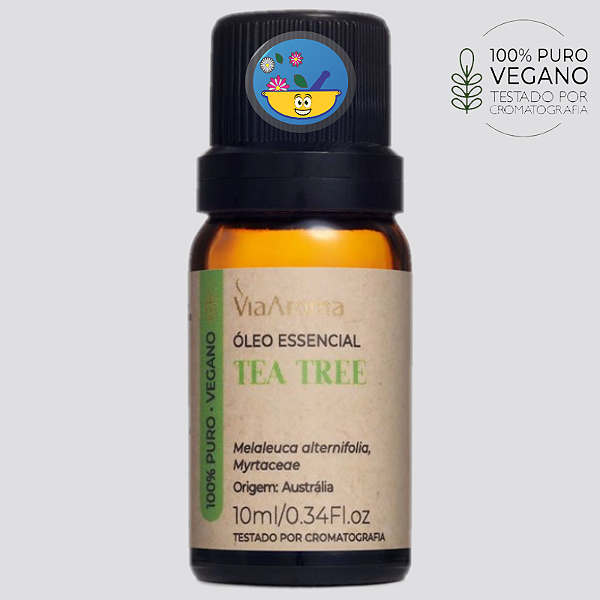 Óleo Essencial de Melaleuca (Tea Tree) 10 ml