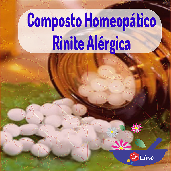 Composto Homeopático Rinite Alérgica.