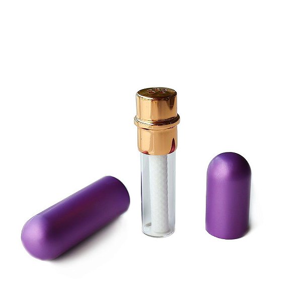 Inalador Pessoal para Aromaterapia - Roxo