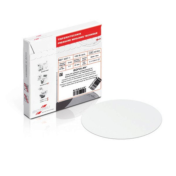 Isolante Gesso Resina Isofolan Folha 0,1 x 125mm Scheu c/100 unidades