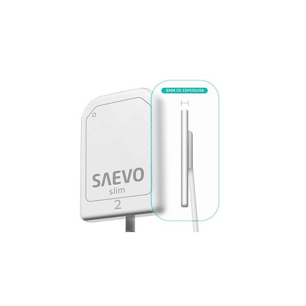 Sensor Digital T2 Intraoral Slim Saevo