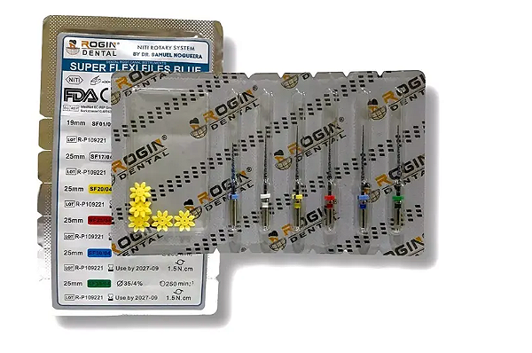 Lima Super Flexi Files Blue 25mm Sortida ( SF01/09-SF35/04) By Dr. Samuel Nogueira - ROGIN