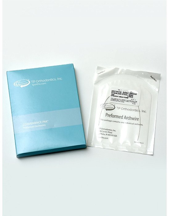 Arco Estético de Niquel Titânio 014" Inferior (A Unidade) TP Orthodontics