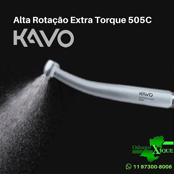 Turbina de alta rotacão Extra Torque 505C Press Button KaVO