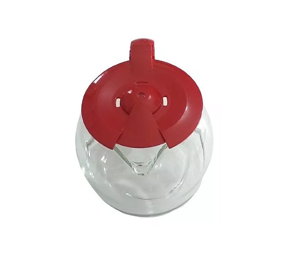 Jarra Vidro Cafeteira Mondial Dolce Arome Inox 32x Vermelha