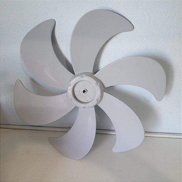 Hélice Ventilador Britânia Philco 6 Pás 40cm Cinza