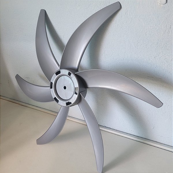 Hélice Ventilador Ventisol Steel 50cm 6 Pás Cinza