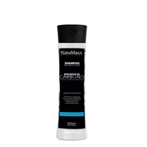 Shampoo Reconstrutor Reposição de Carbono NatuMaxx 300ml