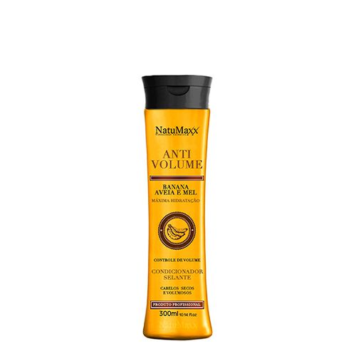Condicionador AntiVolume Banana Aveia e Mel NatuMaxx 300ml