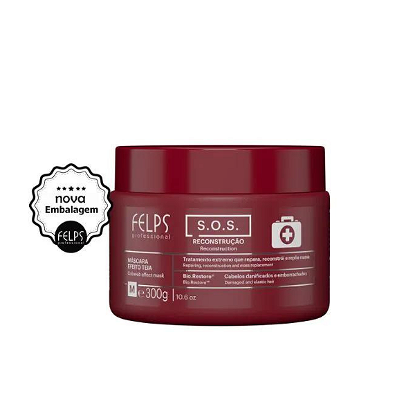 Máscara Sos Ressurreição Capilar Xmix Felps 300g