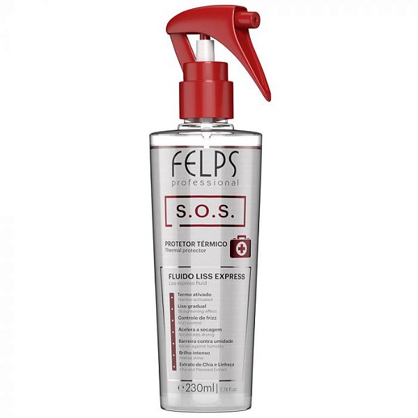 Felps Profissional SOS Liss Express Fluido Protetor 230mL