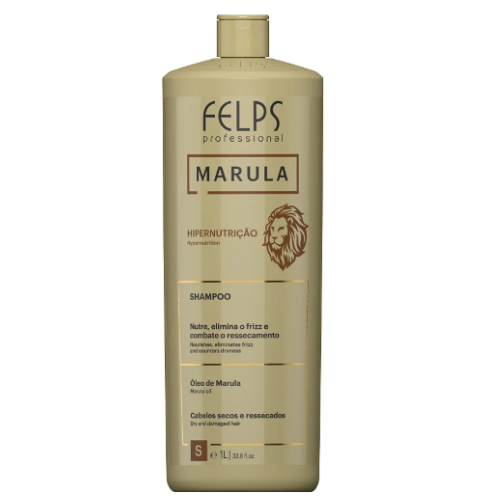 Felps Profissional Marula Shampoo de Hipernutrição 1000ml