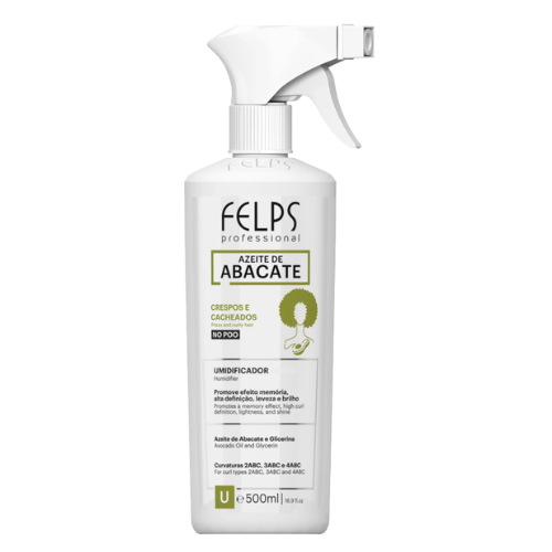 Felps Cachos Azeite de Abacate Umidificador de Cachos 500ml