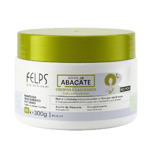 Felps Azeite de Abacate Manteiga Condicionante Noturno 300g