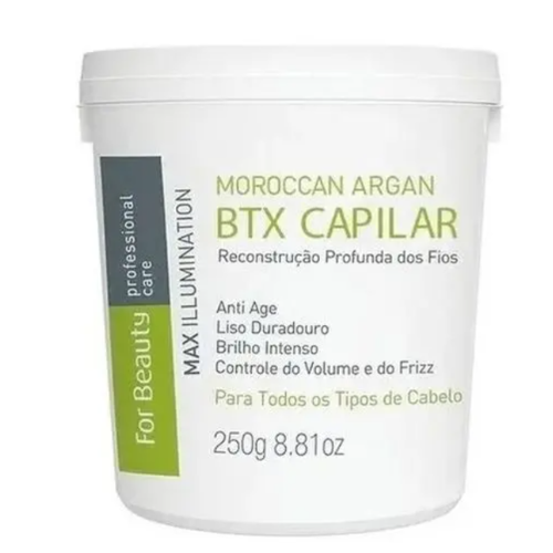 Btox Capilar For Beauty Max Illumination Argan Btox 250g
