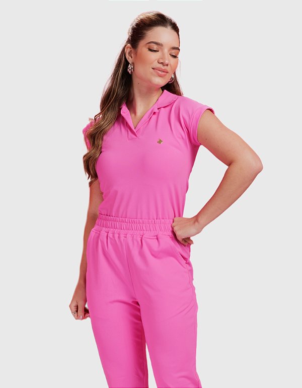Scrub Feminino Ivy Pink Chiclete