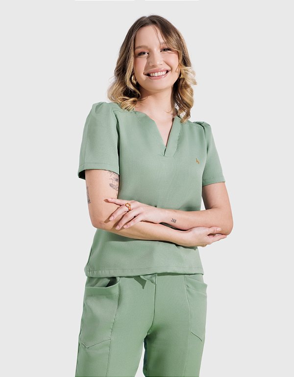 Scrub Feminino Lily Verde Pistache