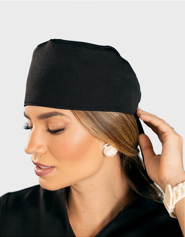 Touca Bandana Unissex Preto