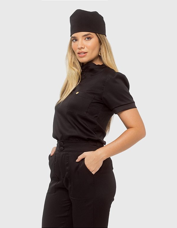Scrub Feminino Emily Preto