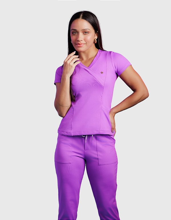 Scrub Feminino Moove Violeta