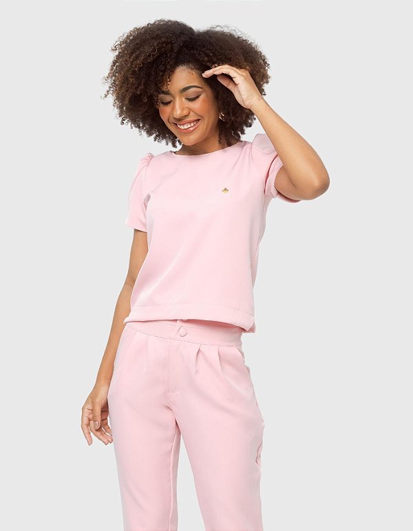 Scrub Feminino New Gisele Rosa Fancy