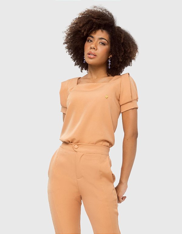 Scrub Feminino Sarah Capuccino