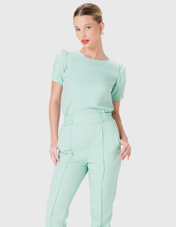 Scrub Feminino Selena Verde Mar