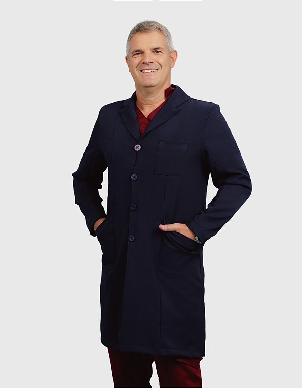 Jaleco Masculino New Basic Marinho