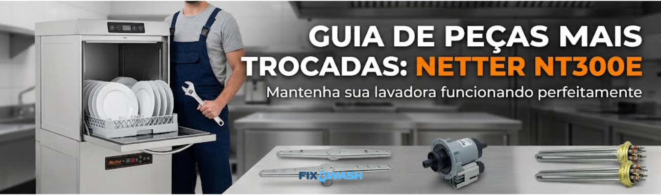 Peças mais trocadas na Netter NT300E