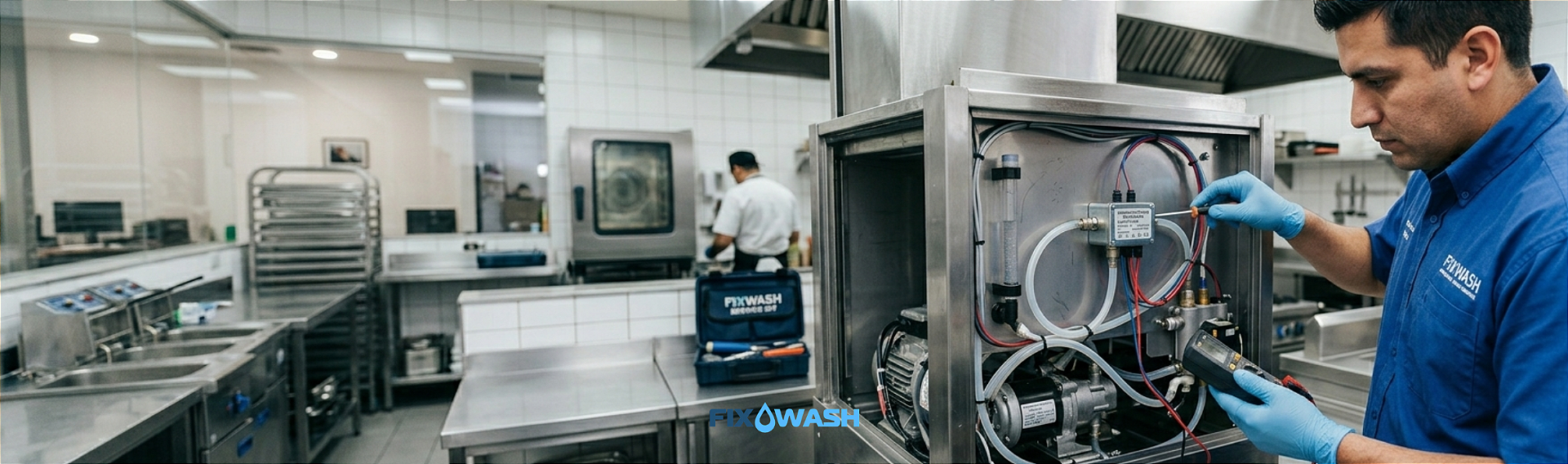 Pressostato para lava-louças industrial peças manutenção e diagnóstico Fixwash