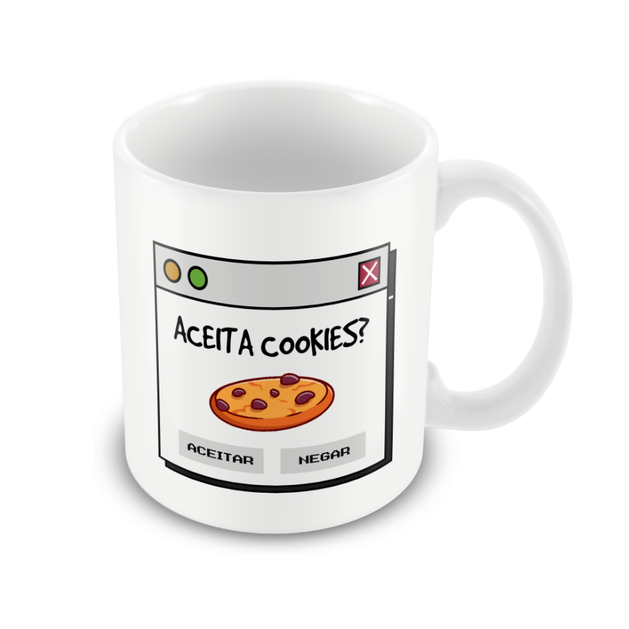Caneca Aceita Cookies?