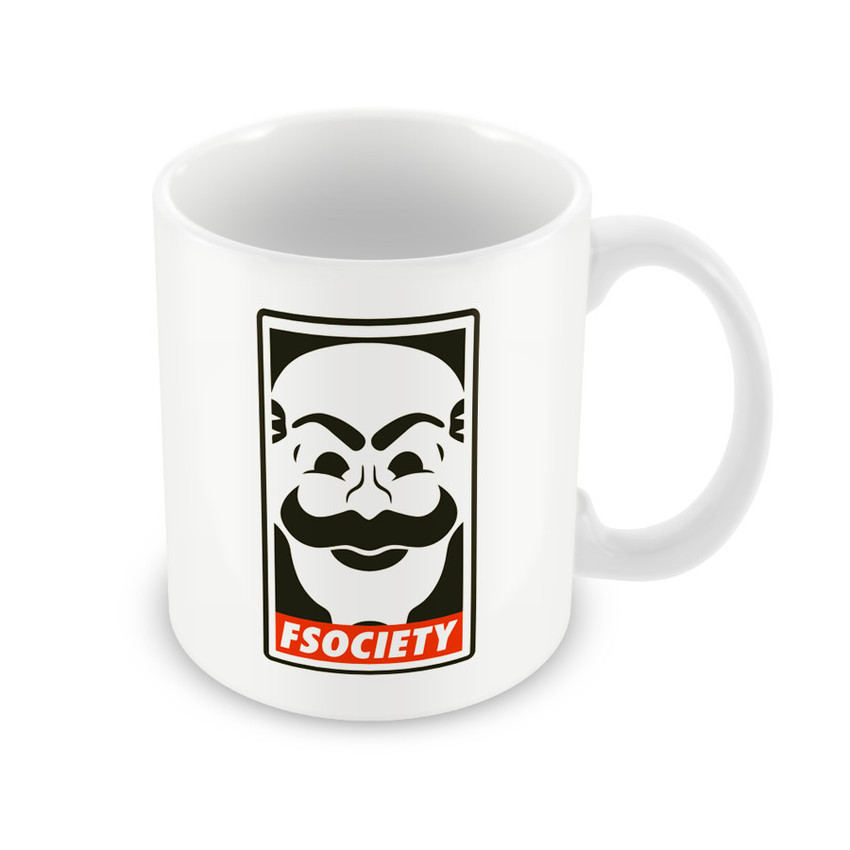 Caneca Mr. Robot Fsociety