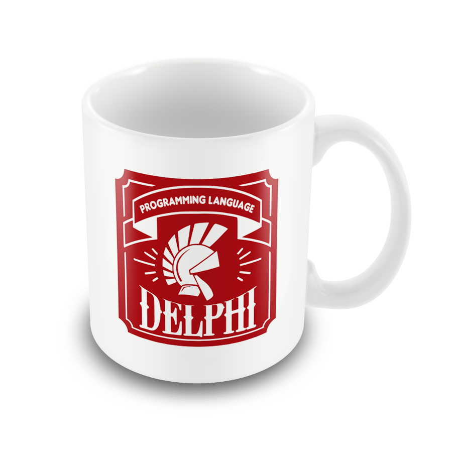 Caneca Delphi Retrô