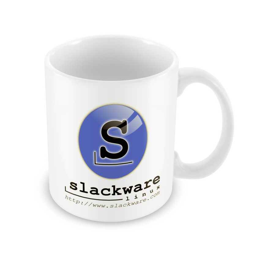 Caneca Slackware Linux