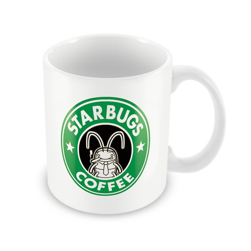 Caneca StarBugs Coffee