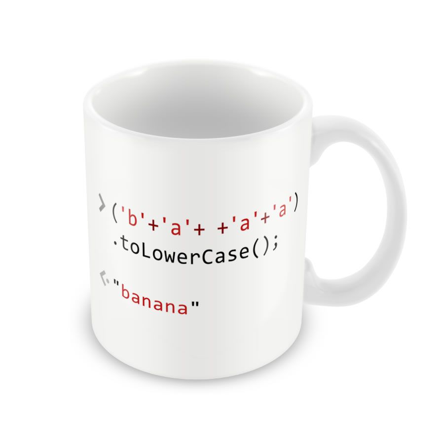 Caneca Console.log baNANa