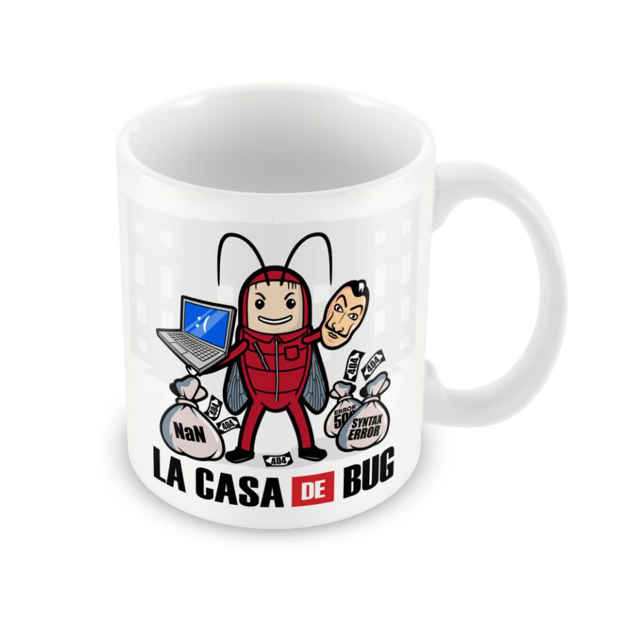 Caneca La Casa de Bug
