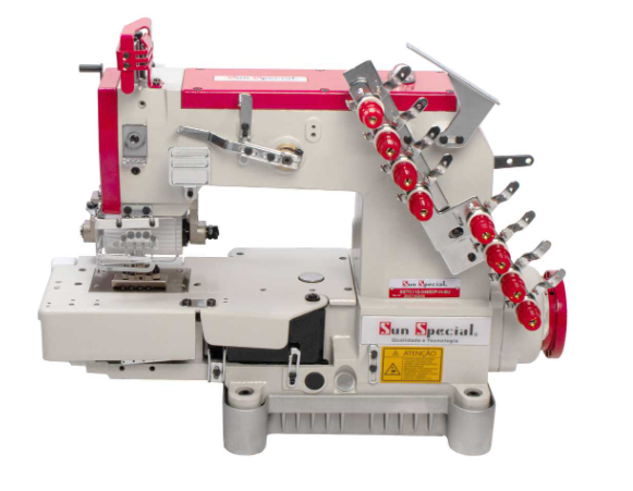 瓜生US-4CA クッションクラッチ スクリュドライバ ピストル/コーナータイプ Máquina 04 Agulhas Elastiqueira Sun Special SSTC118-0485DP-H-SU