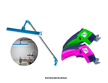 【AL-F1074】ユッカ　LA ALBERO　Ver.リギダ　頂上分頭　極上 MAQUINA OVERLOQUE JACK C7-4/83323BK - 220 V - Costura & Bordados