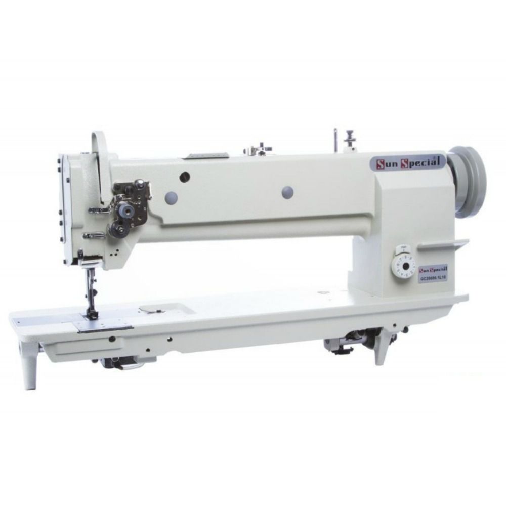 Máquina de Costura Industrial Sunspecial Transporte Triplo 01