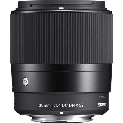 交換無料！ Lente SIGMA 30mm f/1.4 DC DN para SONY (E mount sensor APS-C レンズ(単焦点)