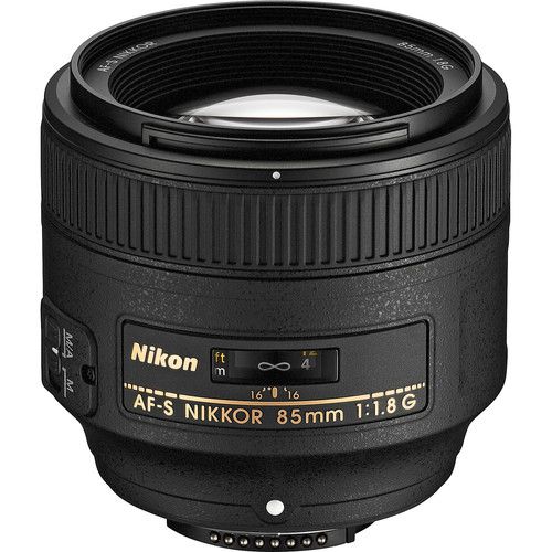 ■Nikon AF-S NIKKOR 85mm f1.8 G Lente NIKON AF-S Nikkor 85mm f/1.8 G - Loja dos Marios