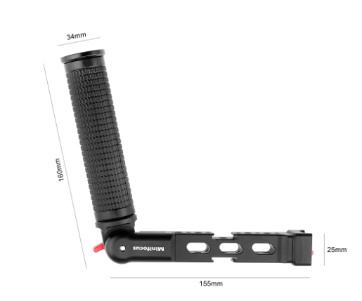 Handle para gimbal DJI Ronin RS2 RS3 e RSC2 marca Minifocus