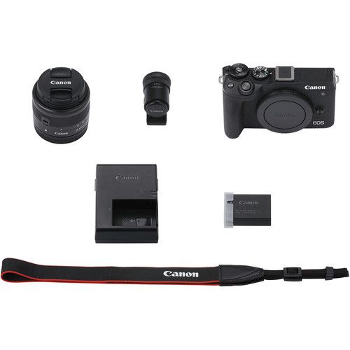 Câmera CANON EOS M6 Mark II + 15-45mm (BLACK) - Loja dos Câmera CANON EOS M6 Mark II + 15-45mm (BLACK) - Loja dos