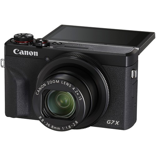 【動作品】Canon PowerShot G7X Câmera Canon PowerShot G7 X Mark III (Black) - Loja dos Marios