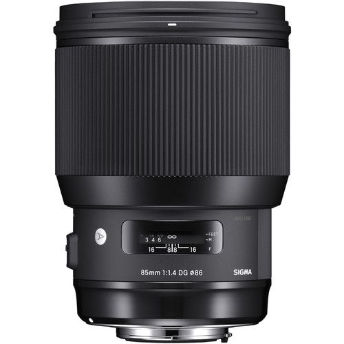 Lente SIGMA 85mm f/1.4 DG HSM ART para NIKON (Full Frame
